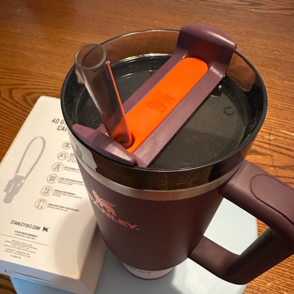 Stanley orange, and purple, Carry-All with Purple Tumbler - Picture 6 of 11